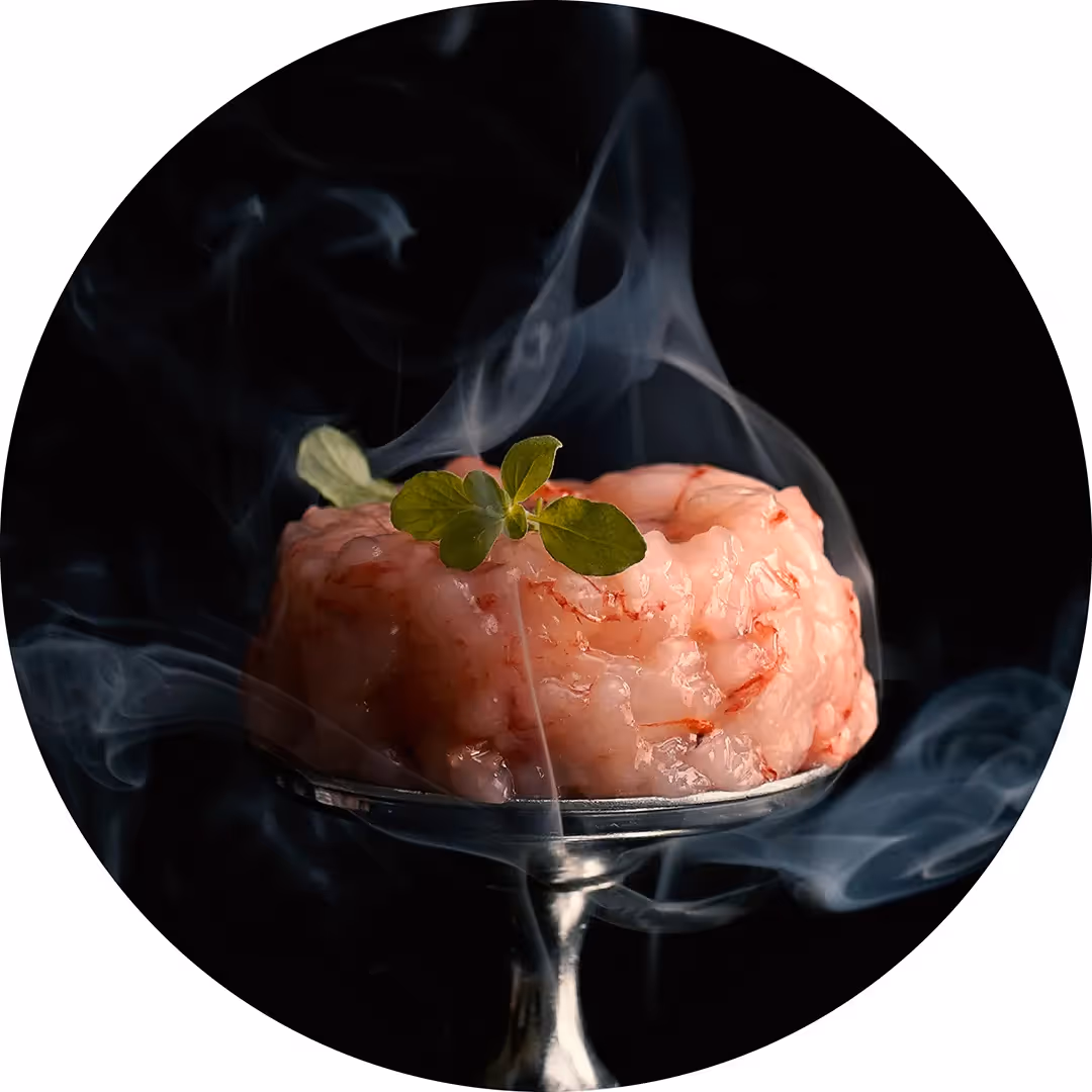 Tartare di Gambero Rosso di Mazara